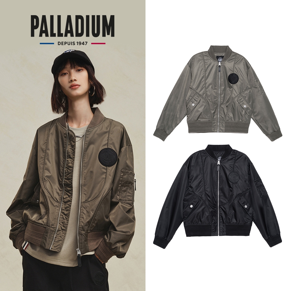 PALLADIUM 女版MA1品牌LOGO防風外套-女裝/女外套-二色任選