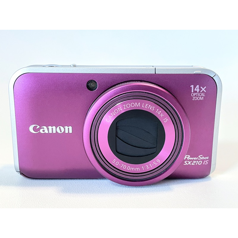 *羅浮工作室=功能保固*Canon Power Shot SX210IS 類單眼數位相機*紫CCD 小剛炮