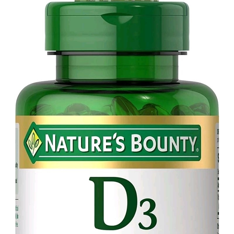 全新 現貨 美國 代購 Nature's Bounty Vitamin 維他命 D3 1000 軟膠囊 250顆
