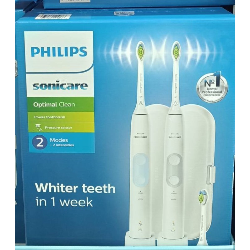 Philips飛利浦 Sonicare 智能護齦音波震動牙刷 HX6829 跟刷頭 預購 (美國好市多)