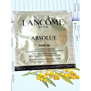蘭蔻 絕對完美黃金玫瑰修護露🍑1ml🌹LANCOME玫瑰修復化妝水 緊緻亮白精華液 保濕彈潤抗皺精華露 精華水 試用包