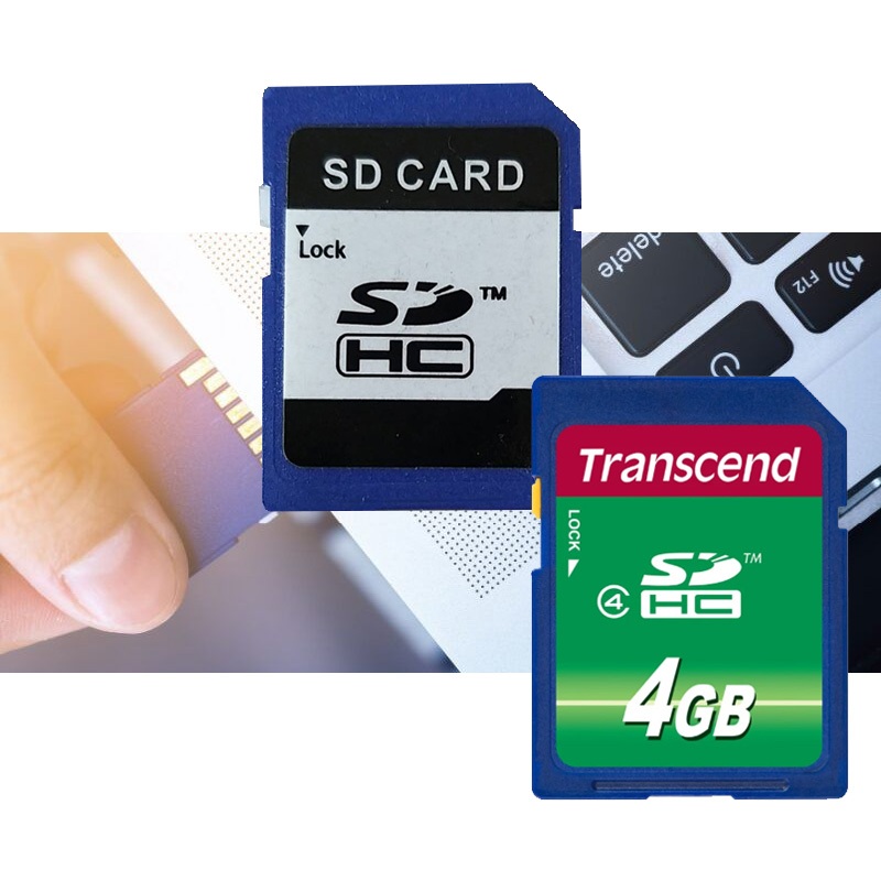 相機記憶卡SD 大卡【SinnyShop】創見 Transcend SD卡 Class4  4GB/ SDHC 2GB