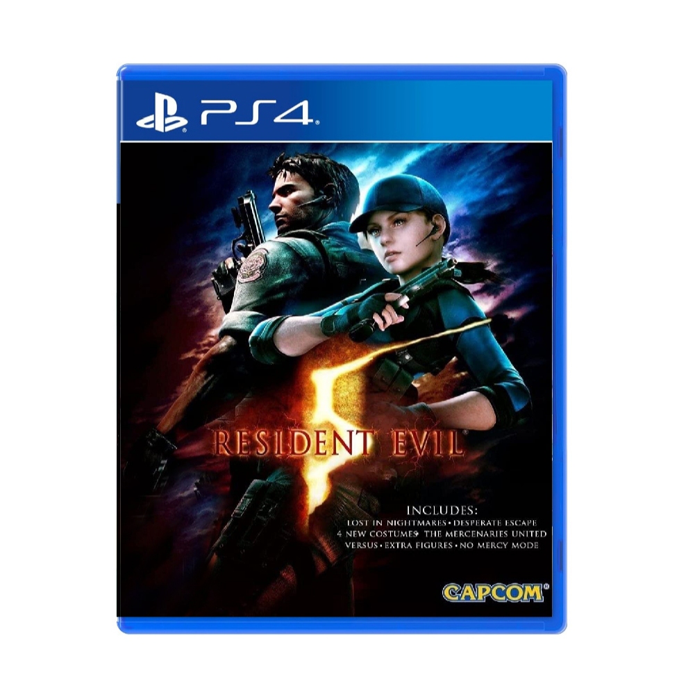 【現貨不用等】PS4 惡靈古堡5 中文版 生化危機5 惡靈古堡 生化危機 Biohazard Resident Evil