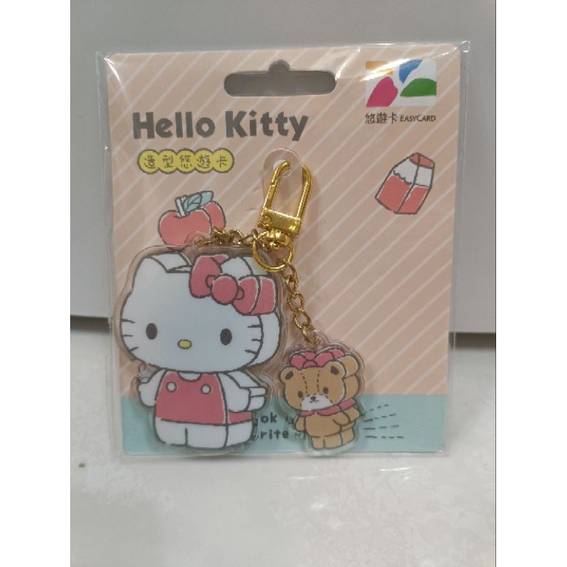 凱蒂貓 KT 三麗鷗  3D 積木造型悠遊卡-Hello kitty