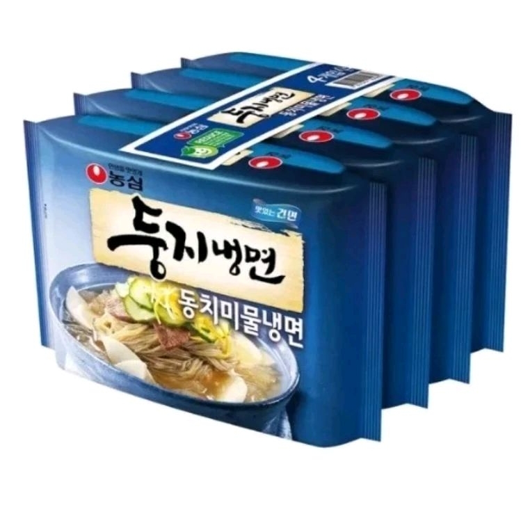 【即期】農心泡菜風味水冷麵 (4包入)