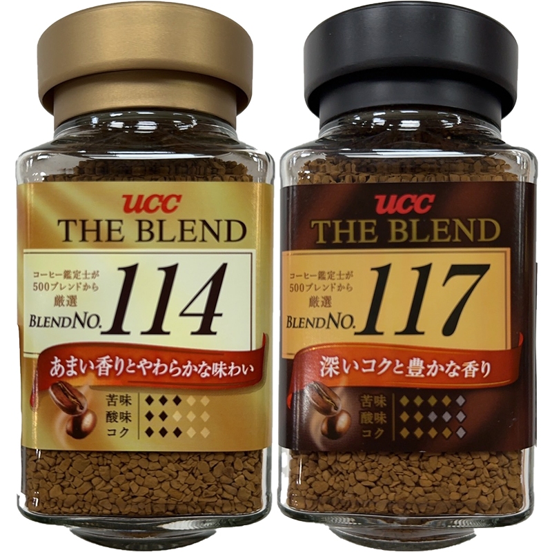 日本UCC上島即溶咖啡-114、117
