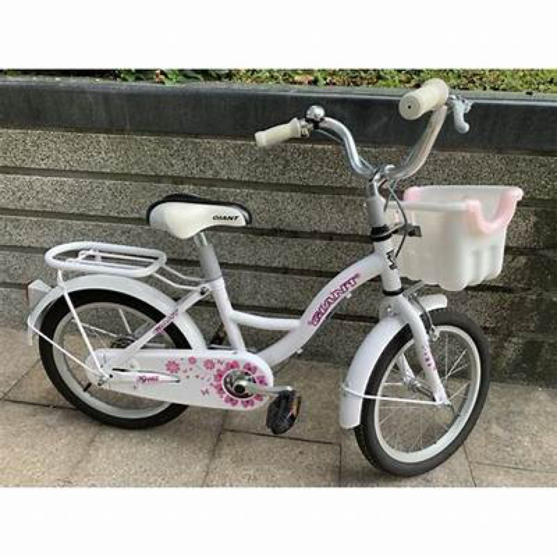捷安特 兒童腳踏車 自行車 KJ165 白粉色 16吋