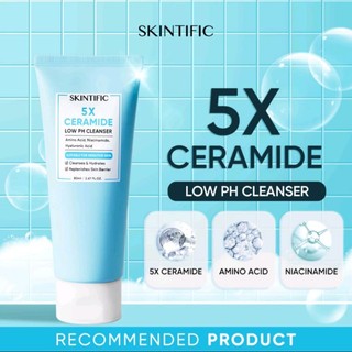SKINTIFIC -5X CERAMIDE LOW PH FACIAL CLEANSER