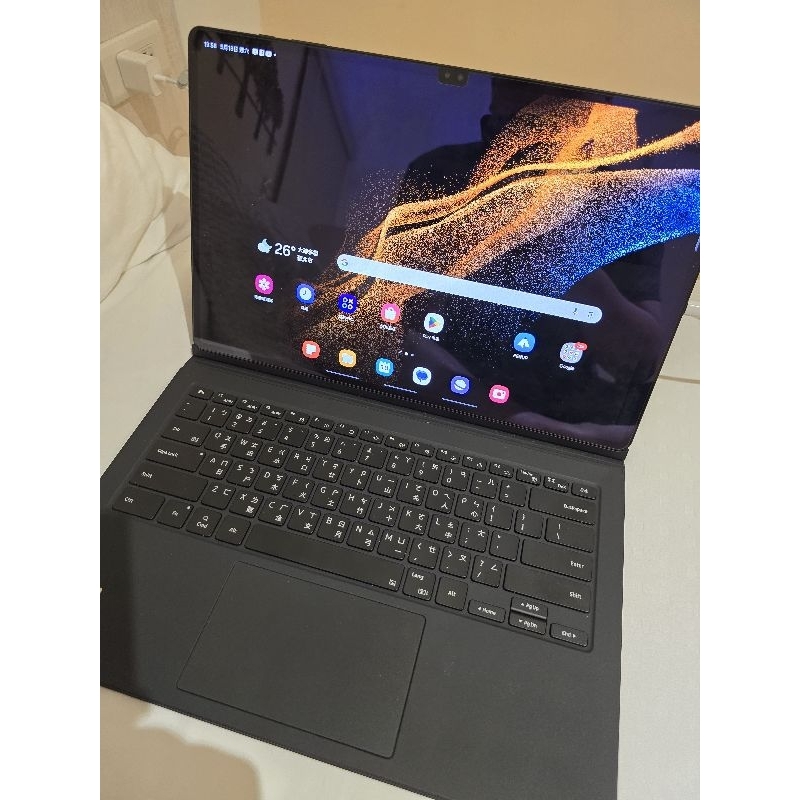 三星 Tab s8 ultra 14.6吋 筆+鍵盤 極新無傷 SM-X900 12g+256g wifi 黑色