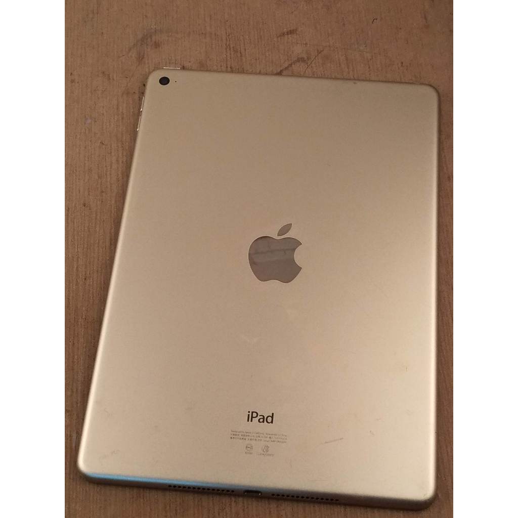 故障 /零件機 iPad Air 2 Wi-Fi 16GB 金 A1566(有帳戶鎖)