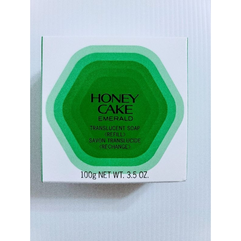 有貨了  現貨全新 未拆封 重量 100g 效期 2026年後 資生堂 香皂 綠色香皂 翠綠 蜂蜜 香皂 日本輸入版