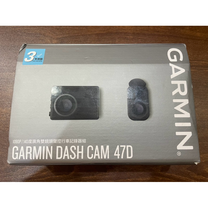 （二手、8成新、正常使用、仍在保固期）GARMIN Dash Cam 47D 行車記錄器