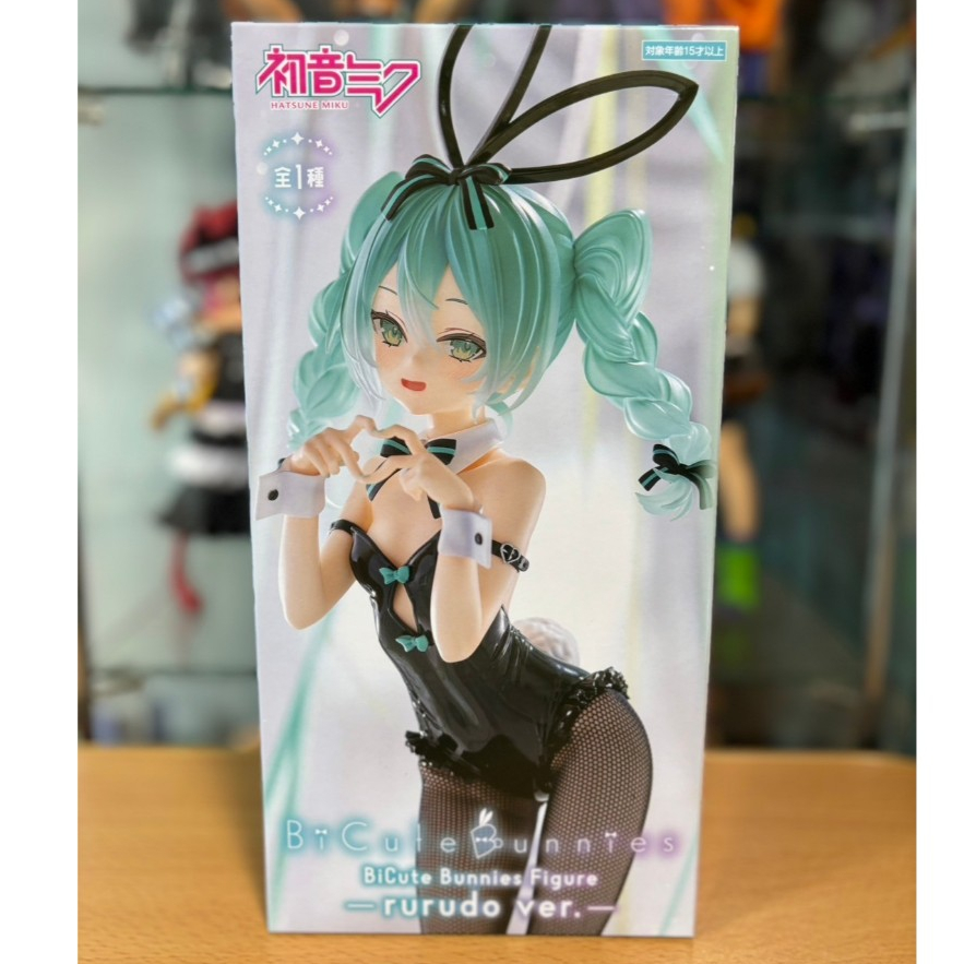 正版 日版 FuRyu 初音未來 BiCute Bunnies rurudo 初音 兔女郎 日本 景品 公仔