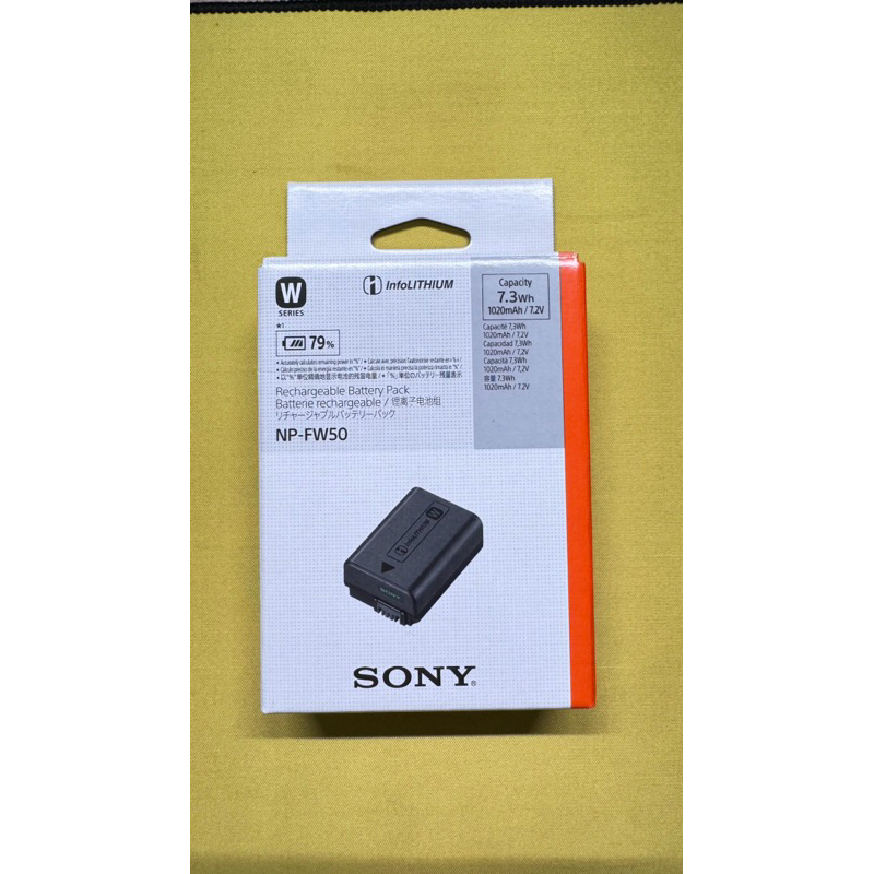 Sony全新原廠電池NP-FW50 盒裝