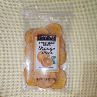 TRADER JOES 甜橙果乾好吃喔!（現貨）