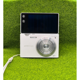Samsung MV900F復古輕薄翻轉自拍美顏觸控相機奶油白