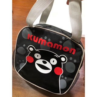 kumamon 可愛黑熊便當袋、飲料袋。全新未使用過。