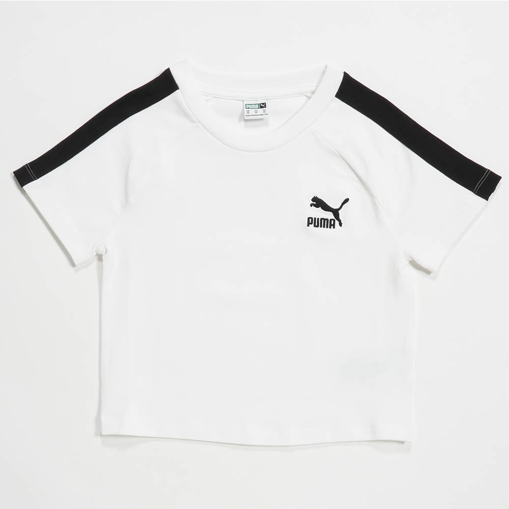 PUMA 流行系列 T7 寶貝短袖T恤 女款 短袖上衣 短T T恤 62559802 廣告款