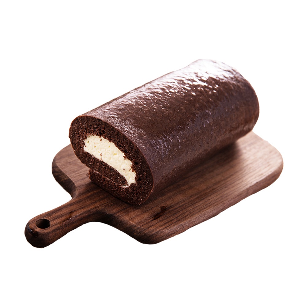i3微澱粉-271控糖巧克力鮮奶油蛋糕捲460g/條(低糖 營養師 低澱粉 手作)