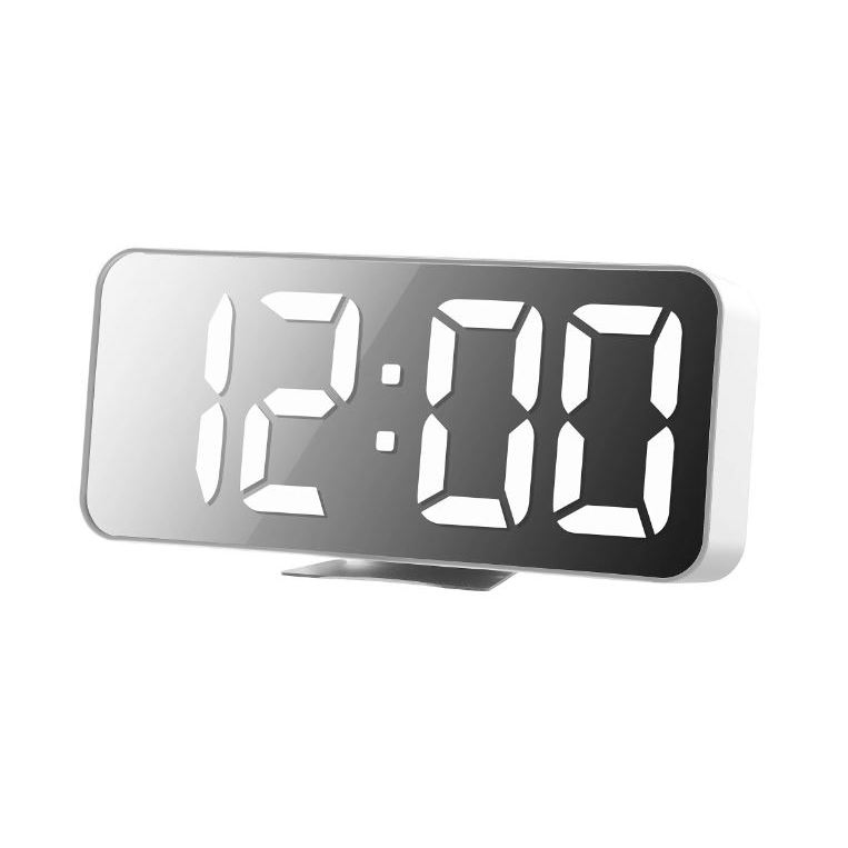 【IKEA代購】NOLLNING 時鐘/溫度計/鬧鐘, 白色, 18x8 公分