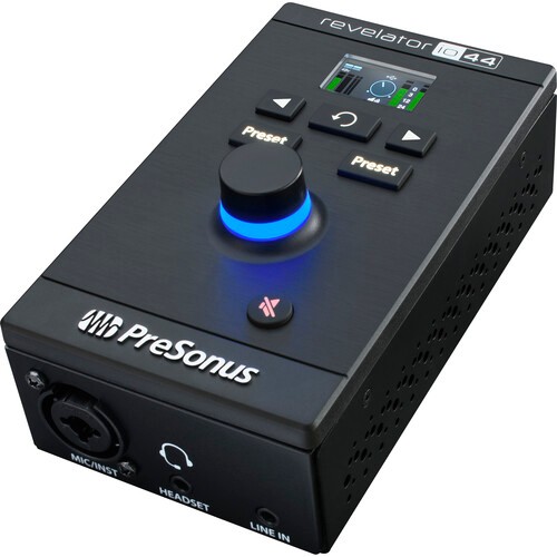 PreSonus IO44 Revelator精巧型錄音與串流媒體USB-C音訊介面 -附贈進MIC線【音響世界】