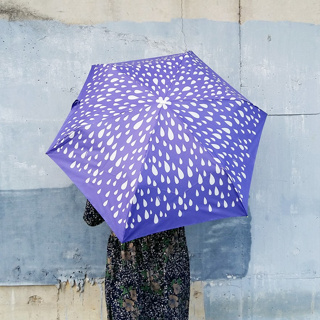 didyda 手開抗UV傘 防曬超輕設計 雨傘 遮陽傘 輕量傘 晴雨傘 (雨滴)