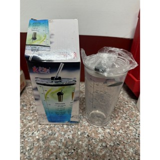 耐熱玻璃刻度隨行杯 水杯杯子隨行吸管杯 牛奶早餐杯果汁杯咖啡杯