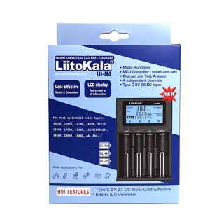 Lii-M4 Lii-500 電池充電器+電池容量檢測充鋰電池 鎳氫 Lii-202 Lii-402 台南