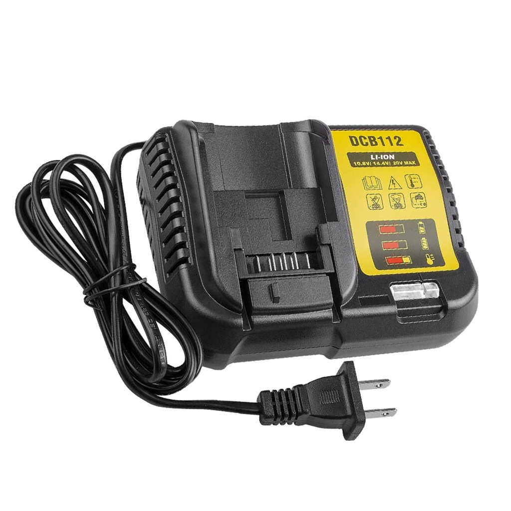 DEWALT得偉適用得偉DCB112 10.8V-20V快速充電器鋰電池充電器 DEWALT德偉DCB201 DCB18