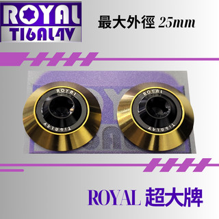 【瘋螺絲】ROYAL鈦合金螺絲★M6 機車大牌/汽車大牌/牌照固定★超大牌螺絲組 M6 帝王黑 ★黑金配