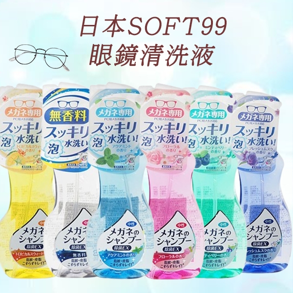 日本 SOFT99 眼鏡清洗液／補充包 鏡片清潔 泡沫眼鏡清潔液 眼鏡清潔噴霧 洗眼鏡 鏡面【小三美日】D201854x