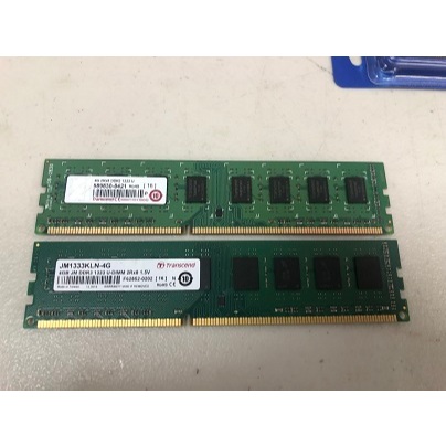 二手創見DDR3 1333 4G 記憶體(兩隻一起賣120 跑雙通道)