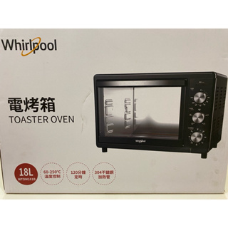 《全新》Whirlpool 惠而浦 不鏽鋼機械式烤箱(型號：WTOM181B)