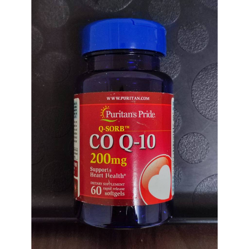 普瑞登Puritan's Pride 高純度COQ10 Q-sorb CO-Q10 輔酶 輔酵素 200mg 60顆裝