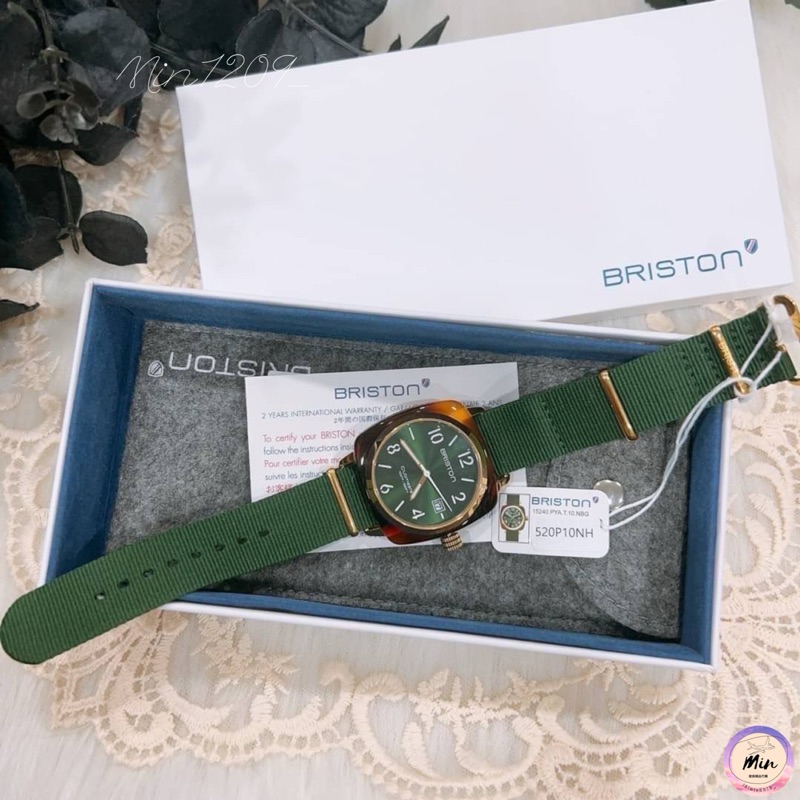 Min歐美代購·🔥台灣現貨Briston 周冬雨同款  ❣️法國時尚品牌 Briston輕奢手工腕錶/手錶⌚️復古英倫風