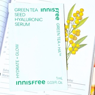 innisfree綠茶籽保濕精華🍑1mL🍑新版 調理平衡精華 修復透亮舒緩 綠茶精華 綠茶籽保濕霜 前導精華液 試用包
