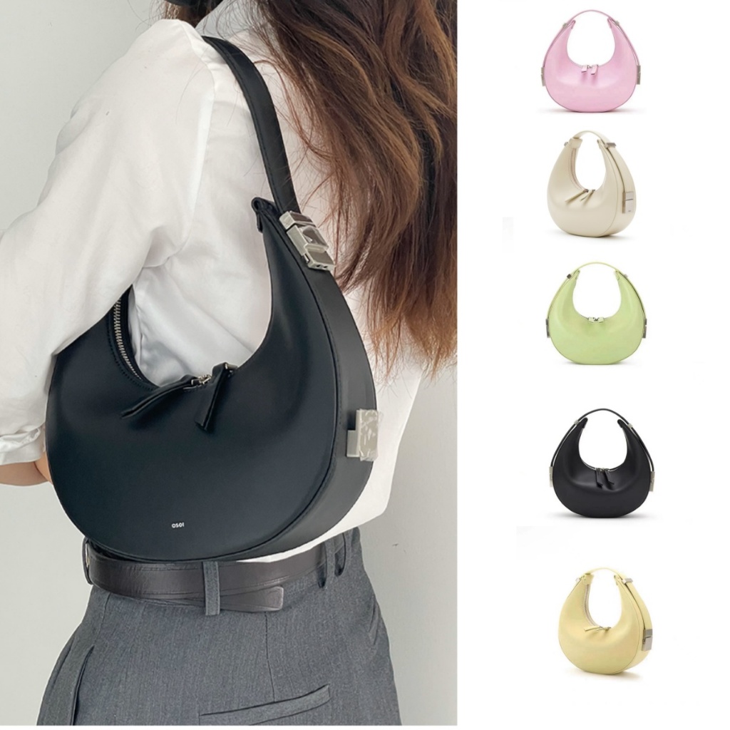 韓國代購 OSOI 月牙包 半圓包 半月包 韓國包包 小眾設計師品牌 Mini Toni半圓包 單肩腋下包 手提包