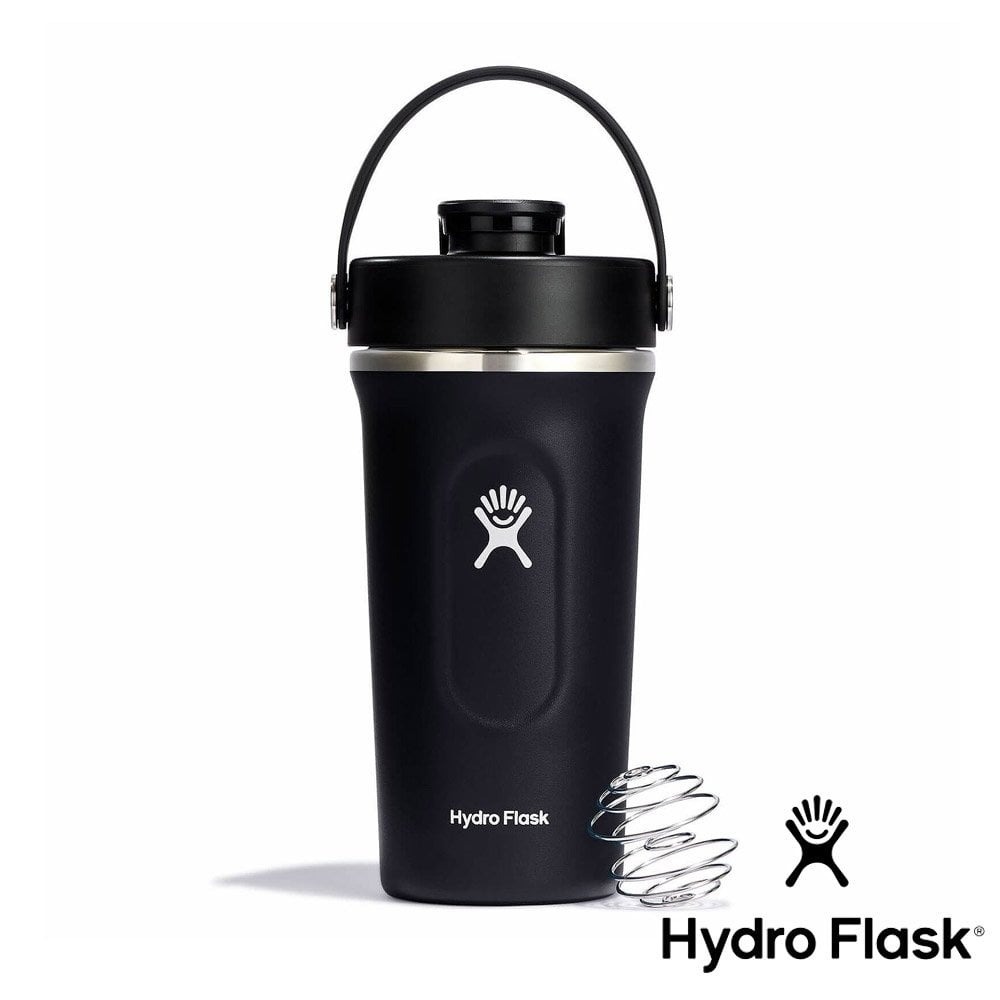 【Hydro Flask】真空保溫搖搖杯24oz『時尚黑』HMXB24001