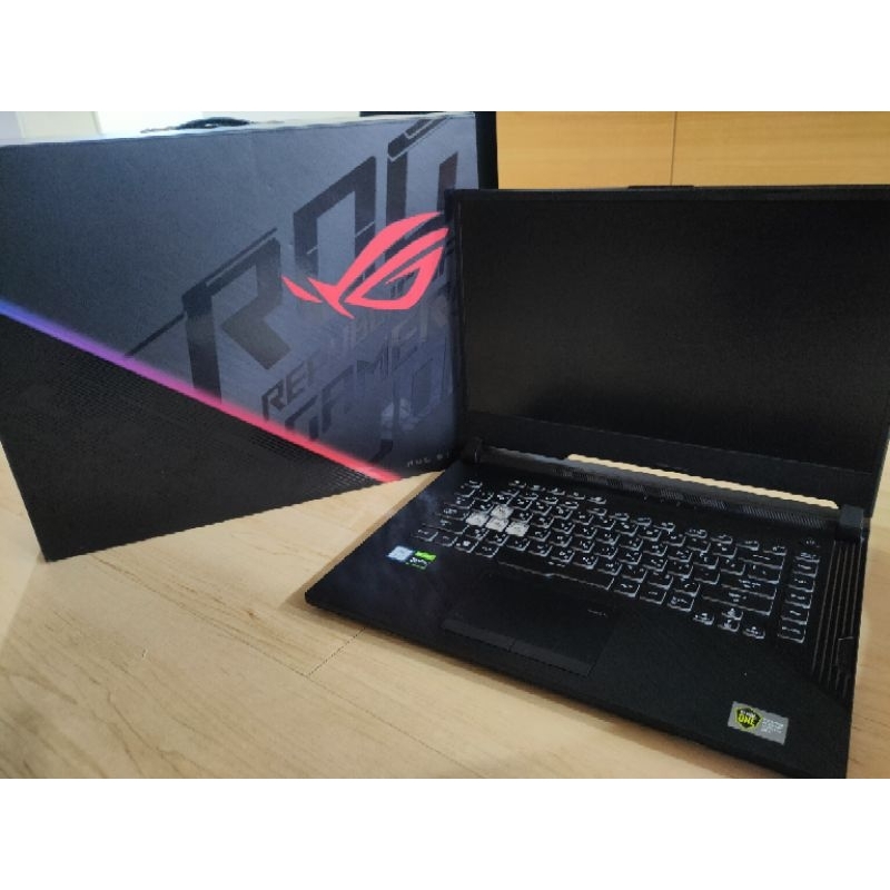 Rog 電競筆電i7-9750h/16g/gtx1660ti/512ssd）面交價15000