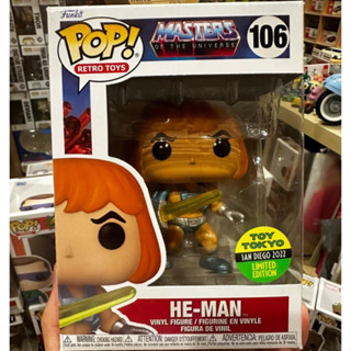 -傑卡玩具- 《美國正版現貨》Funko pop 106 太空超人 He-man 希曼 #公仔