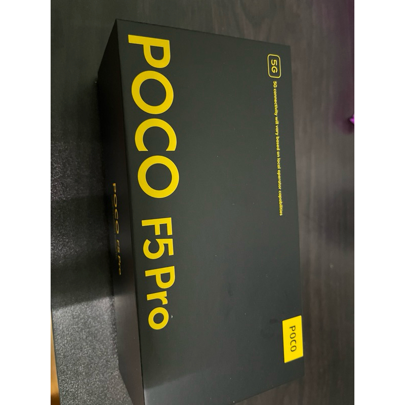 全新 POCO F5 Pro 5G 12GB+512GB黑色限面交