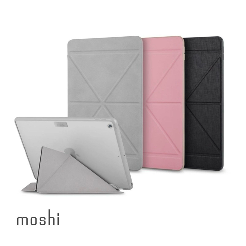 Moshi VersaCover黑色多角度前後保護套(iPad 10.2-inch, 9th-7th gen)