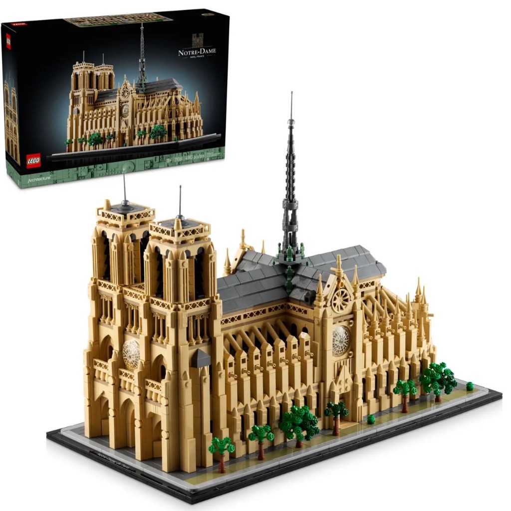 LEGO 21061 巴黎聖母院 樂高® Architecture系列 【必買站】樂高盒組