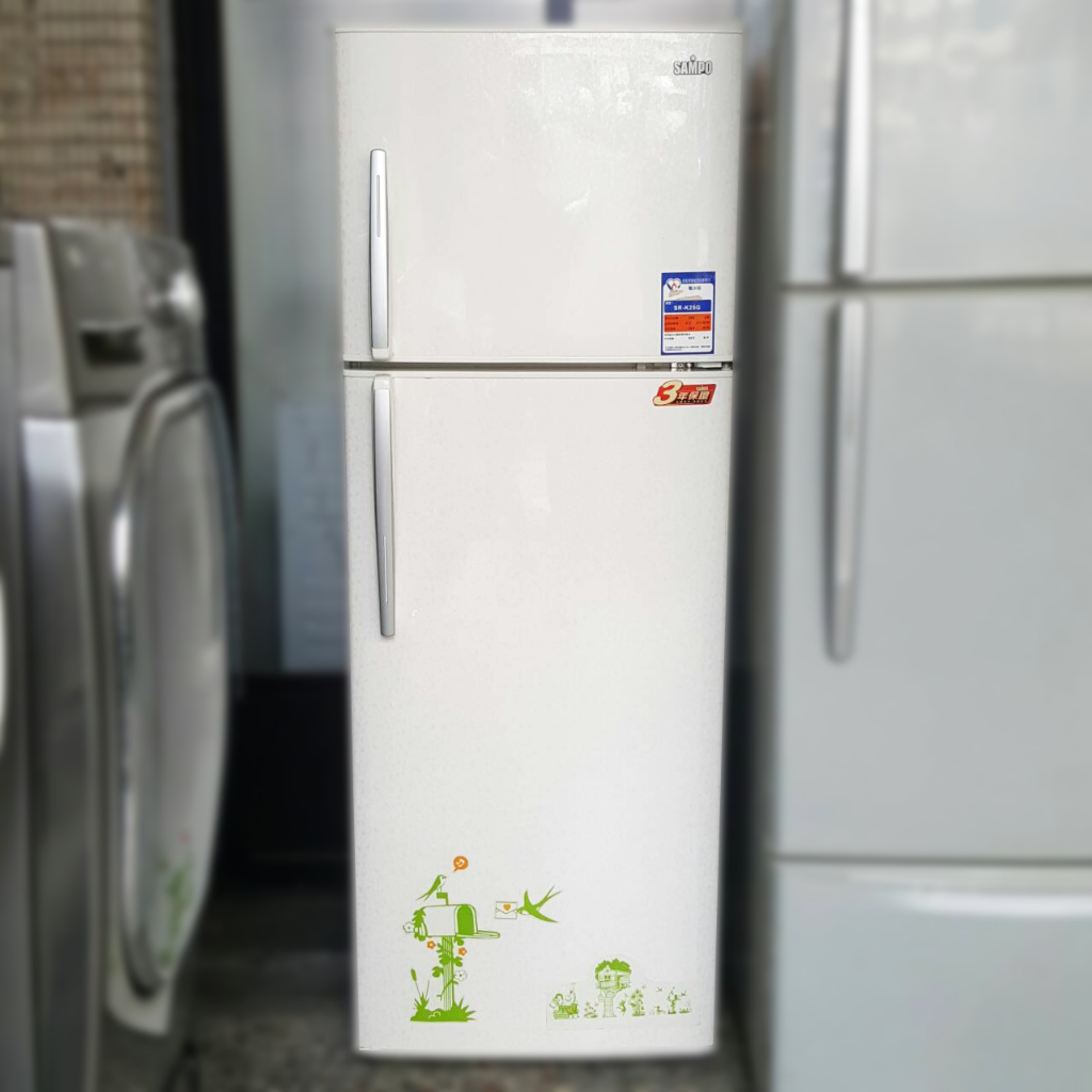 【250L】聲寶SAMPO二門小冰箱💖原廠保固二手冰箱🈶超窄面寬