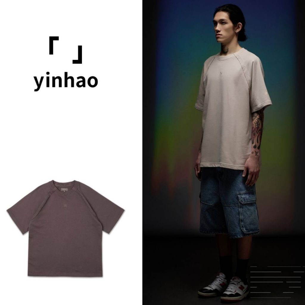 【yinhao】BLACK LABEL ｜Light Pillar T-Shirt 短袖TEE