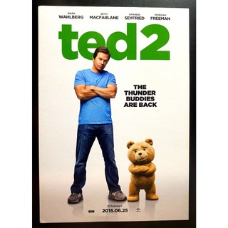2015 Ted 2 熊麻吉 2 電影宣傳酷卡