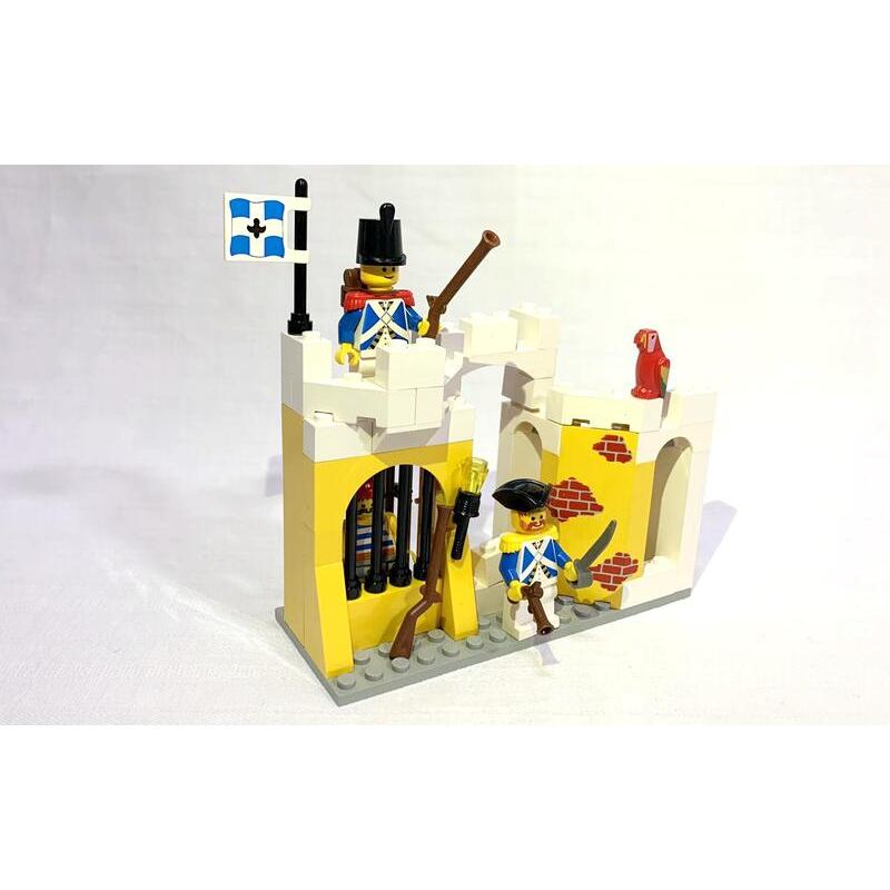 樂高人偶王 LEGO 絕版/海盜系列#6259 總督的囚禁室 盒組