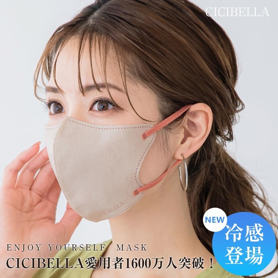 【CICIBELLA】3D口罩10入-冷感