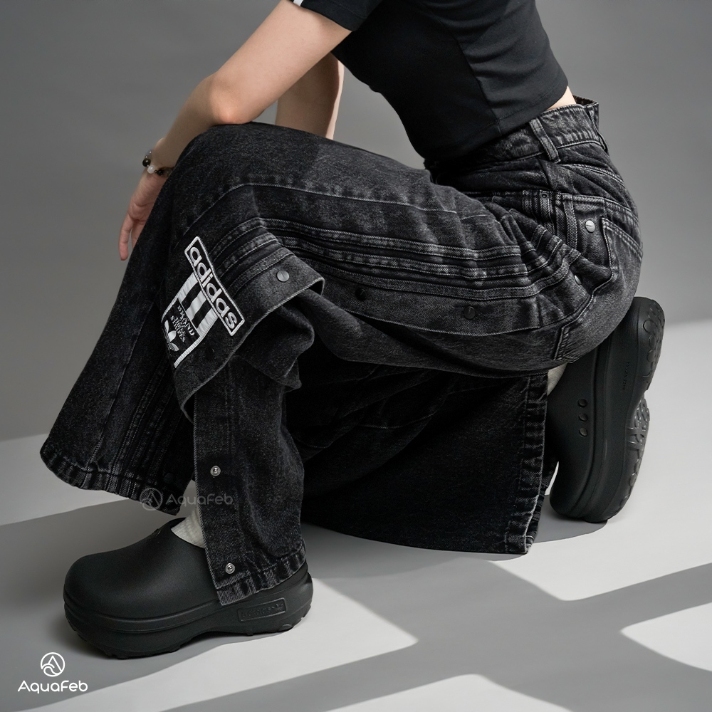 Adidas Adifom Stan Mule W 女鞋 全黑 厚底 增高 穆勒鞋 拖鞋 IE4626