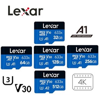 Lexar 雷克沙 32G 64G 128G Micro SD SDXC TF C10 4K SD 記憶卡 監視器記憶卡